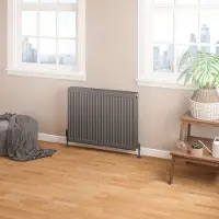 Eastbrook Type 22 paneelradiator 80x60cm 1660W antraciet