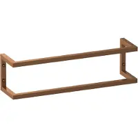 Brauer handdoekrek 60cm koper geborsteld PVD