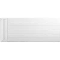Eastbrook plaat voor paneelradiator met streep 150x60cm wit glans