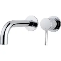 Mueller Round inbouw wastafelkraan met Coolstart chroom