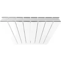 Eastbrook Addington afdekkapje voor type 20 radiator 60cm chroom