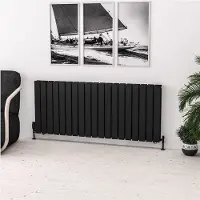 Eastbrook Warrington paneelradiator type 20 145x60cm 2303W zwart mat
