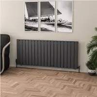 Eastbrook Warrington paneelradiator type 10 145x60cm 1257W antraciet
