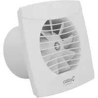 CATA UC-10 TH badkamer ventilator met timer en vochtigheidssensor 8W Ø100mm wit mat