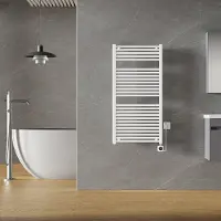 Mueller Stala elektrische radiator met Smart Wifi 60x118.5cm glans wit 700W