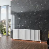 Eastbrook Addington type 10 radiator 160x60cm aluminium 1731W wit glans