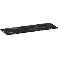 Brauer Mirage toppaneel marmerlook 140cm nero marquina