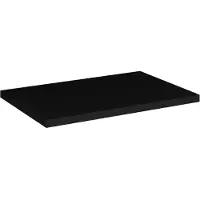Comad Nova Black wastafel toppaneel 60cm zwart