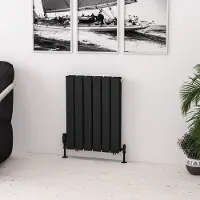 Eastbrook Warrington paneelradiator type 20 45x60cm 728W zwart mat