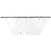 Eastbrook Addington afdekkapje voor type 10 radiator 65cm chroom