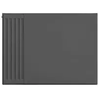 Eastbrook plaat voor paneelradiator 80x60cm antraciet