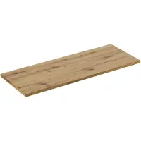 Comad Artisan wastafel toppaneel 120cm eiken
