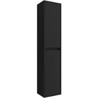 Muebles Project kolomkast 140cm zwart mat