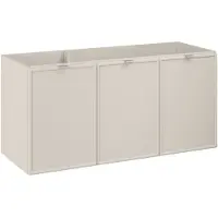 Comad Bella Cashmere onderkast met 3 deuren 120x45cm taupe