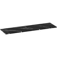 Brauer Mirage toppaneel marmerlook 160cm nero marquina
