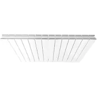 Eastbrook Addington afdekkapje voor type 20 radiator 105cm chroom