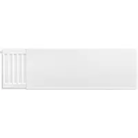 Eastbrook plaat voor paneelradiator 100x30cm wit glans