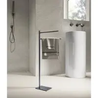 Gedy Trilly handdoekhouder gunmetal