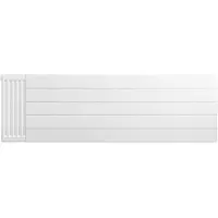 Eastbrook plaat voor paneelradiator met streep 160x50cm wit glans