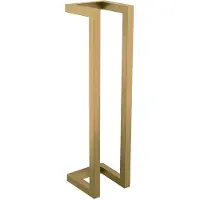 Mueller Gold handdoekrek 12,5x50cm geborsteld messing