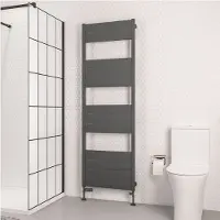 Eastbrook Kingswood handdoekradiator 60x180cm 1106W antraciet mat