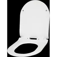 Kerra Makalu softclose toiletzitting met quick release wit glans