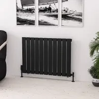 Eastbrook Warrington paneelradiator type 10 85x60cm 728W zwart mat
