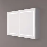 HiPP Design 61000 spiegelkast met LED en spiegelverwarming 60x70x14cm