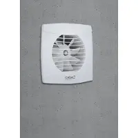 CATA UC-12 T badkamer ventilator met timer 12W Ø120mm wit mat