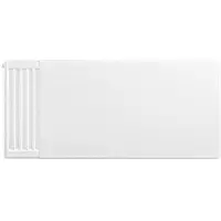 Eastbrook plaat voor paneelradiator 110x50cm wit glans