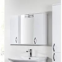 SaniGoods Epoca spiegelkast met verlichting 80cm wit