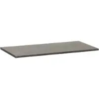 Brauer Vulcanic toppaneel ondiep natuursteen 80cm antraciet
