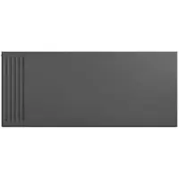 Eastbrook plaat voor paneelradiator 140x60cm antraciet