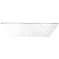 Eastbrook Addington afdekkapje voor type 10 radiator 120cm chroom