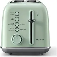 Buydeem DT620E - Tosti-apparaat - Retro Stijl - 2 Plakjes - Cozy Greenish