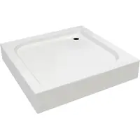 Kerra Victor douchebak vierkant 90x90x16cm wit