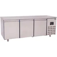 CombiSteel Bakkerskoelwerkbank 3 Deurs, Combisteel, 210x80x85, 230V/200W