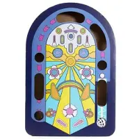 Rosewood krabplank en speelbaan flipperkast blauw - 31 cm