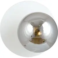 Emibig Wandlamp Oslo | staal wit 20x15x20 cm wandlampen | NADUVI