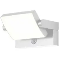 CMD Wandlamp buiten met bewegingssensor 9111, wit / opaal, Aluminium, Modern