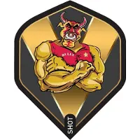 Shot Michael Smith Bully Boy Gold - Dart Flights