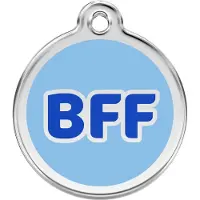 Red Dingo Hondenpenning 20 mm Best Friend blauw