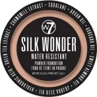 W7 Silk Wonder Water Resistant Powder Foundation - Natural Beige