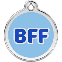 Red Dingo Hondenpenning 30 mm Best Friend blauw