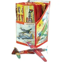 Johntoy 48 Speelgoed Vliegtuigjes Uitdeelcadeautjes - Zweefvliegtuig Foam