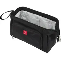 Somstyle Pennen Etui - Pennenzak Voor Kinderen en Volwassenen - Grote Capaciteit - Schooletui voor Jongens en Meisjes - Zwart