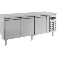 CombiSteel Bakkerij Koelwerkbank - STANDARD LINE - 635L - 3 Deuren EN600x400 - +2°C/+8°C - Geforceerd - 2020x800x850mm