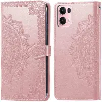 IMoshion Mandala Bookcase voor de Oppo Reno 13 Pro - Rosé Goud