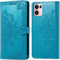 IMoshion Mandala Bookcase voor de Oppo Reno 13 Pro - Turquoise