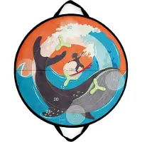 Nobrand Scratch magnetisch werpspel surf 60 cm doorsnee